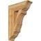 Ekena Millwork Balboa Traditional Rough Sawn Bracket, Western Red Cedar, 6"W x 20"D x 28"H BKT06X20X28BOA01RWR - alternate 1